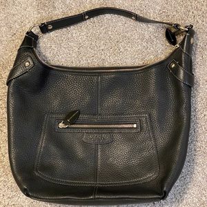 Genuine Coach pebbled leather bag